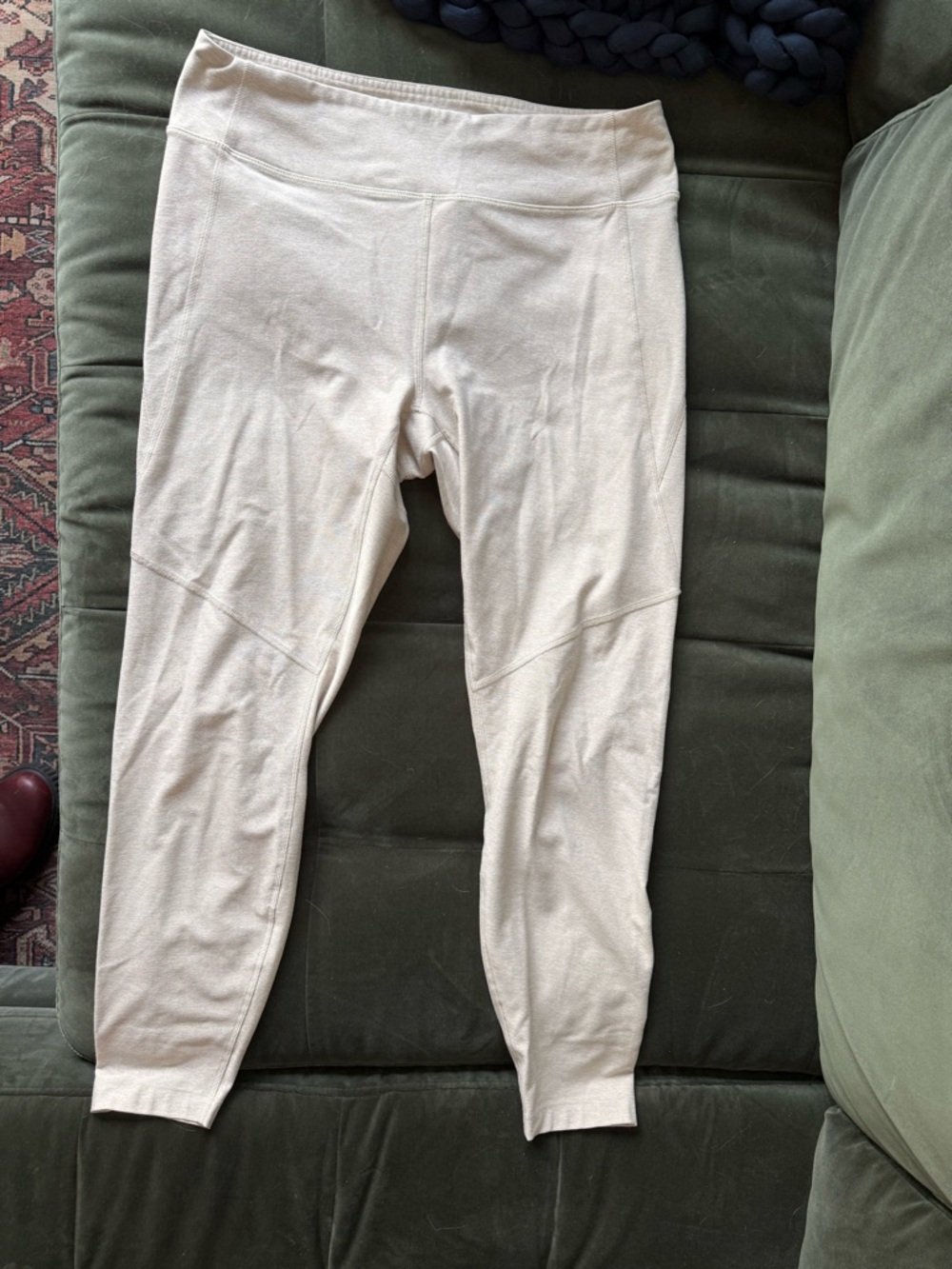 Outdoor Voices Neutral Beige Active Leggings